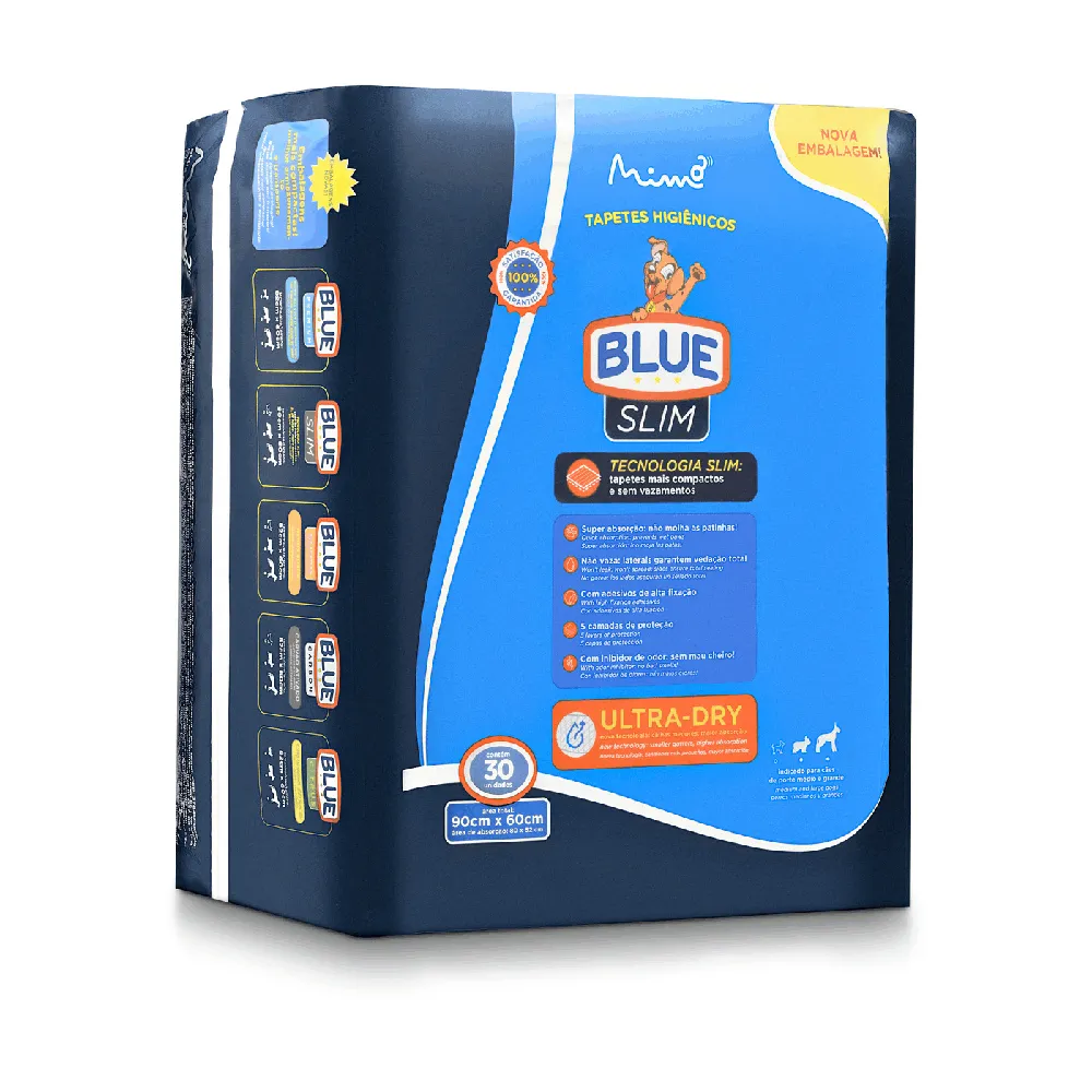Tapete Higiênico Blue Slim 90x60cm — foto 2