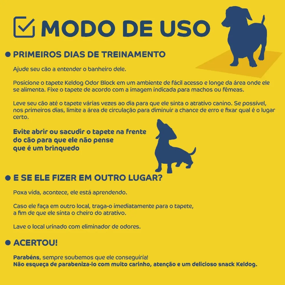 Tapete higiênico Keldog Slim 80x60cm Ultra Dry Eco Perfumado — foto 6