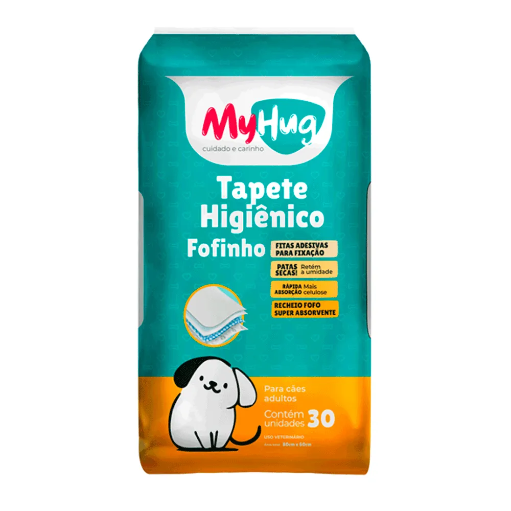 Tapete Higiênico MyHug 80x60cm Fofinho