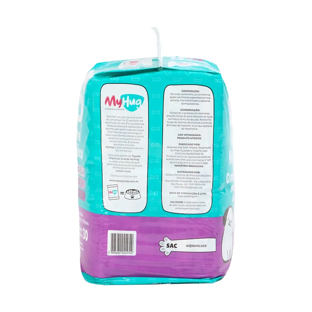 Tapete Higiênico MyHug 90x60cm Slim Grande — foto 4