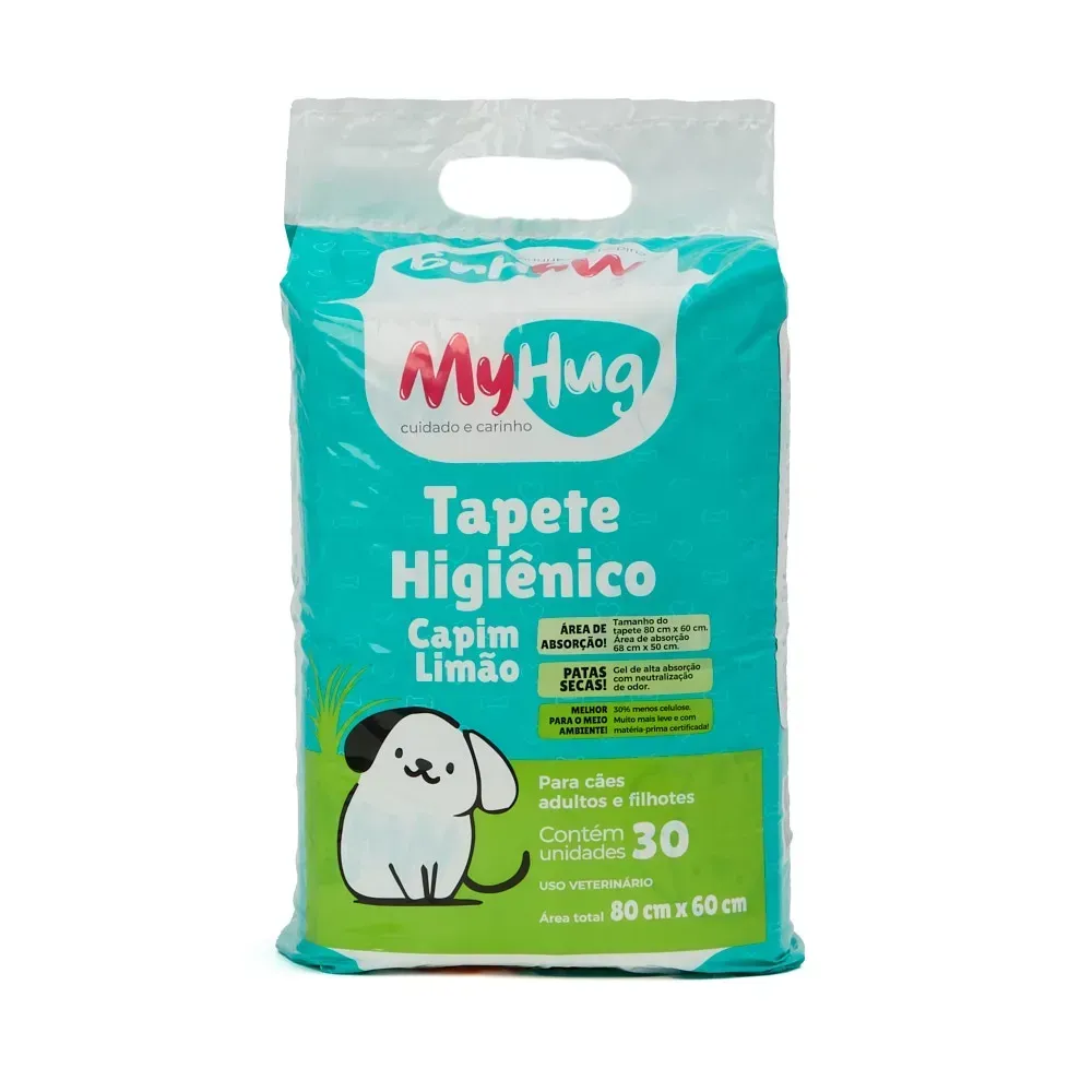 Tapete Higiênico MyHug Capim Limão 80x60cm — foto 6