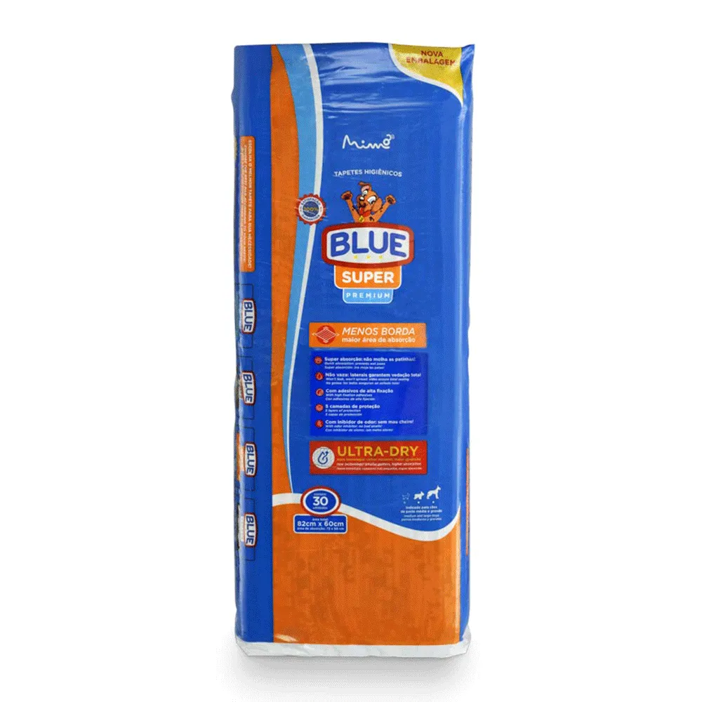 Tapete Higiênico Super Blue Premium 82x60cm Expet — foto 2