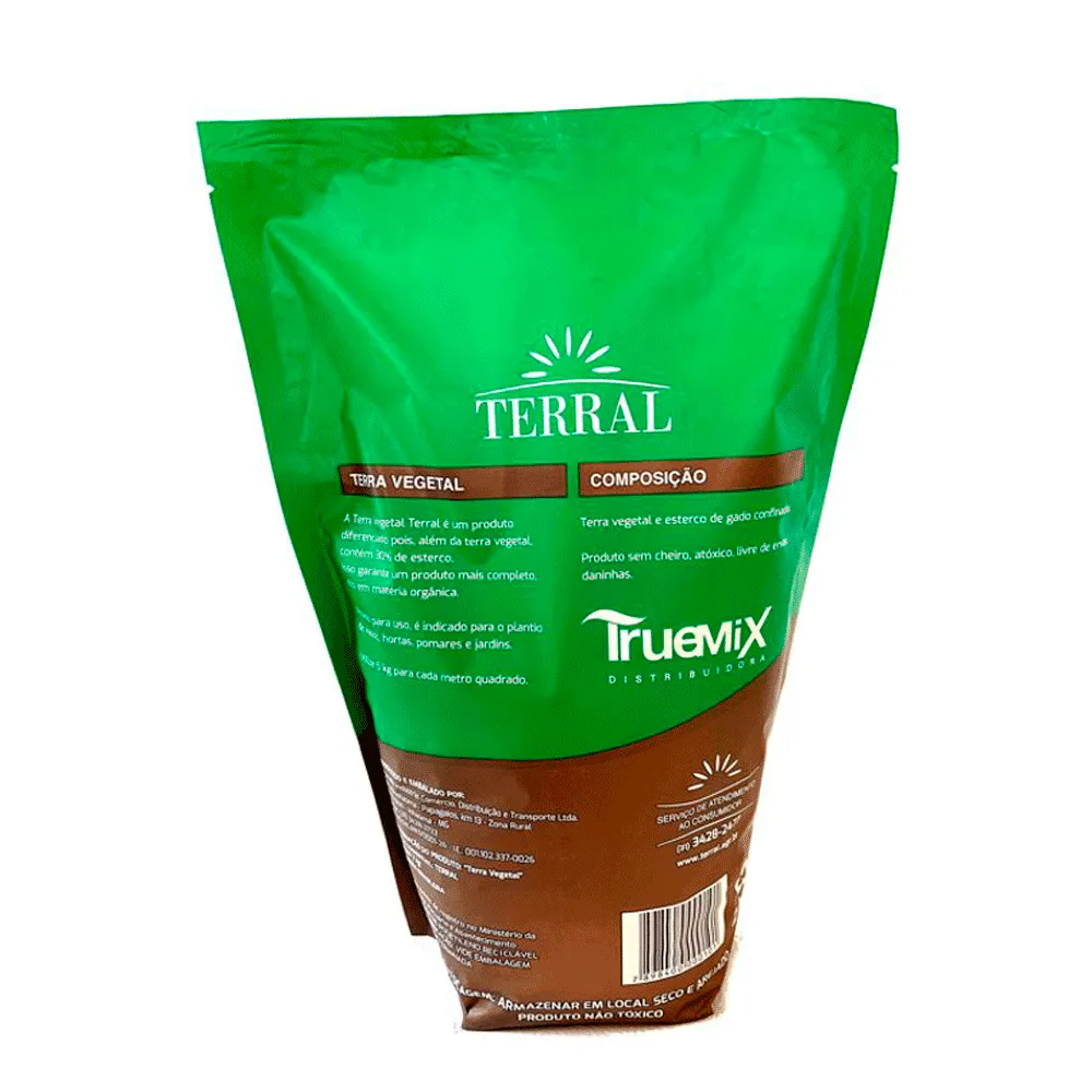 Terra Vegetal Adubada para Jardinagem Terral — foto 2