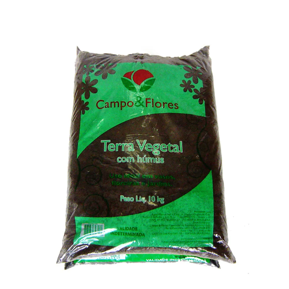 Terra Vegetal com Húmus Campo e Flores — foto 2