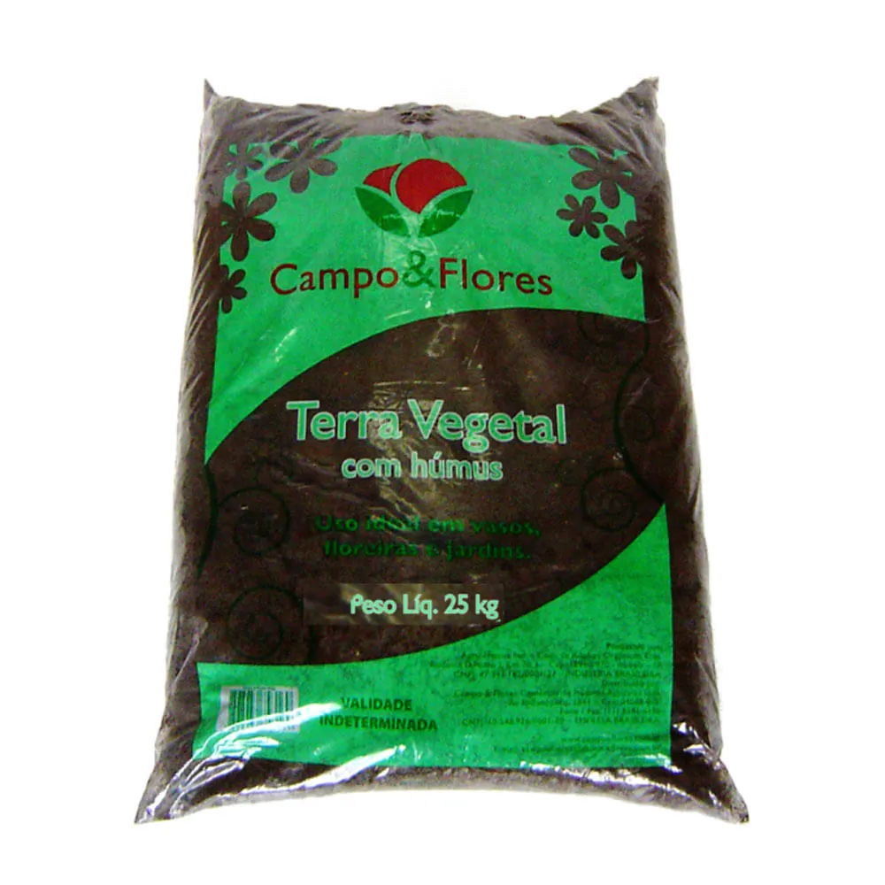 Terra Vegetal com Húmus Campo e Flores — foto 3