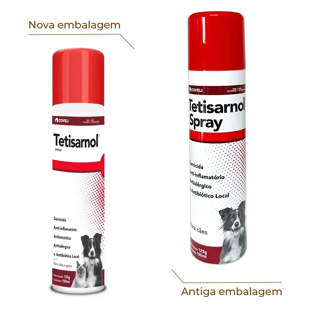 Tetisarnol Spray Aerossol para Cães e Gatos — foto 2