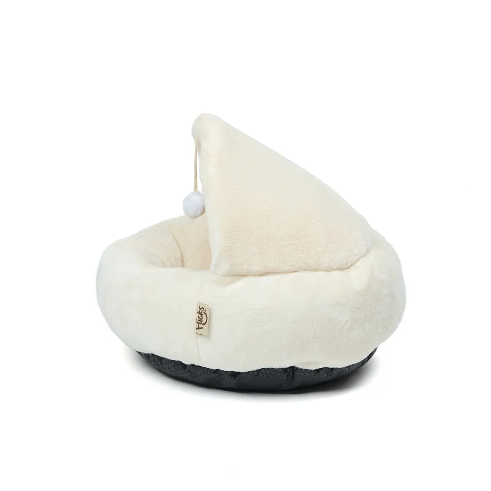 Toca Cama para Gatos Flicks Bege — foto 4