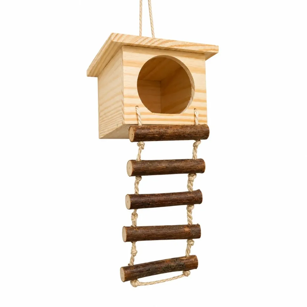 Toca Suspensa para Aves e Roedores Real Brinquedos Pet — foto 2