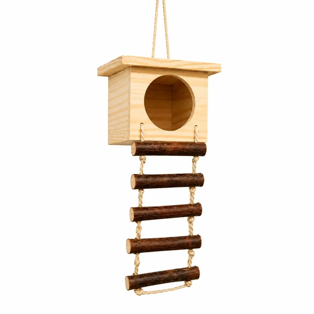Toca Suspensa para Aves e Roedores Real Brinquedos Pet — foto 3