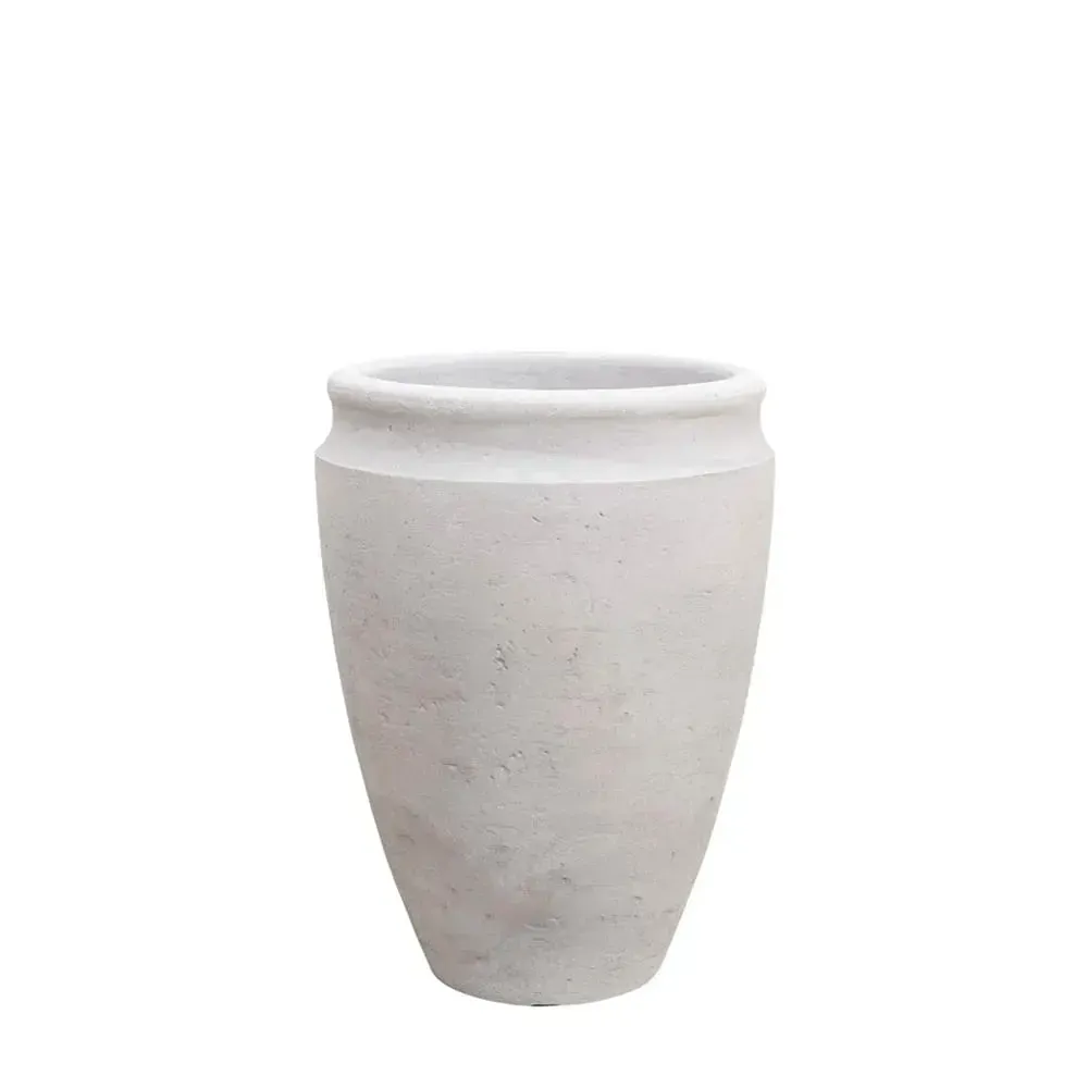 Vaso Antique Japi Cimento Queimado