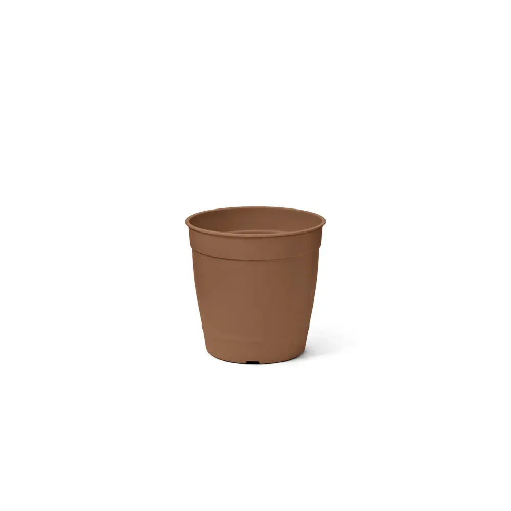 Vaso Aquarela Cilíndrico Nutriplan Marrom Nozes