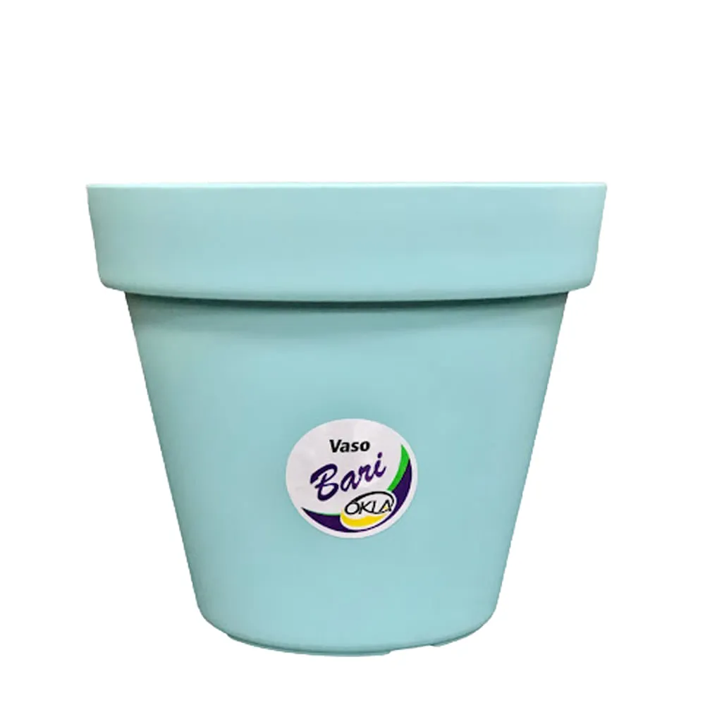 Vaso para Plantas Bari Okla Azul Acqua