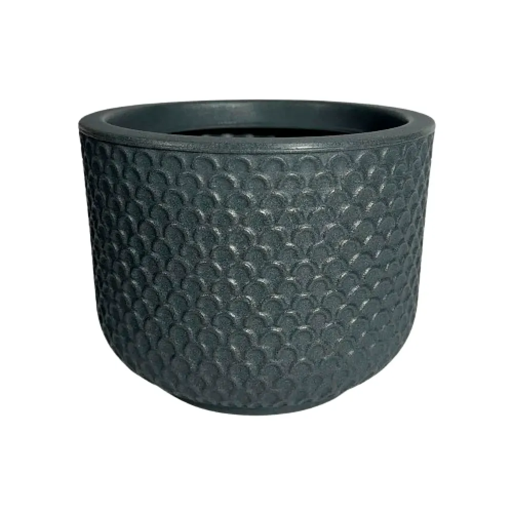 Vaso Beta Mini Cinza Chumbo Vasos Vogue