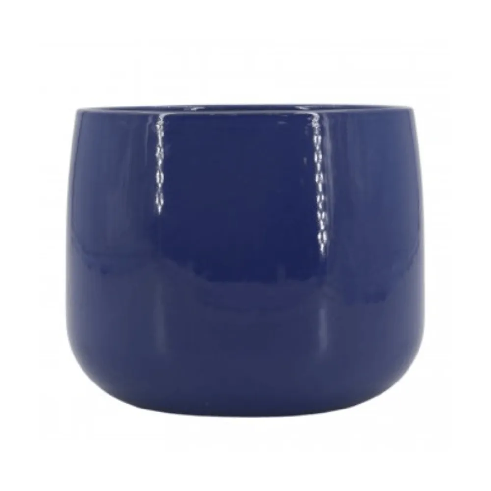 Vaso Bretagne de Cerâmica Ts Brasil Azul Suecia — foto 2