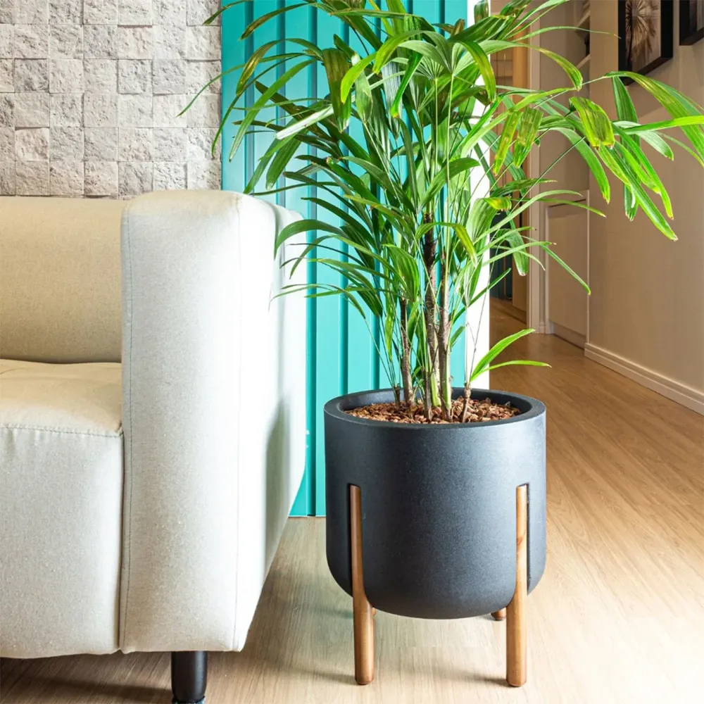 Vaso Cilíndrico Decore Chumbo — foto 2