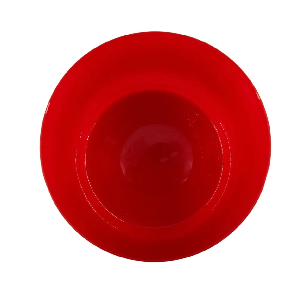 Vaso Cilindro de Vidro Ts Brasil Vermelho — foto 3