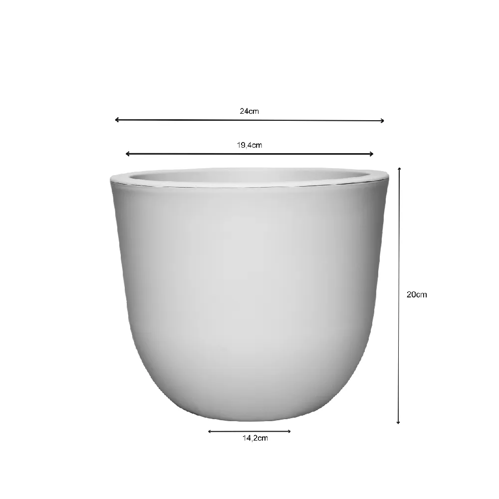 Vaso Concept Redondo Japi Aço Corten — foto 2