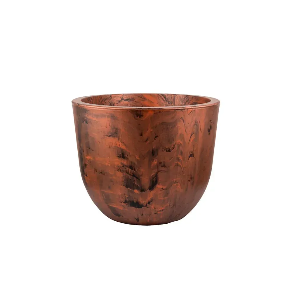 Vaso Concept Redondo Japi Aço Corten