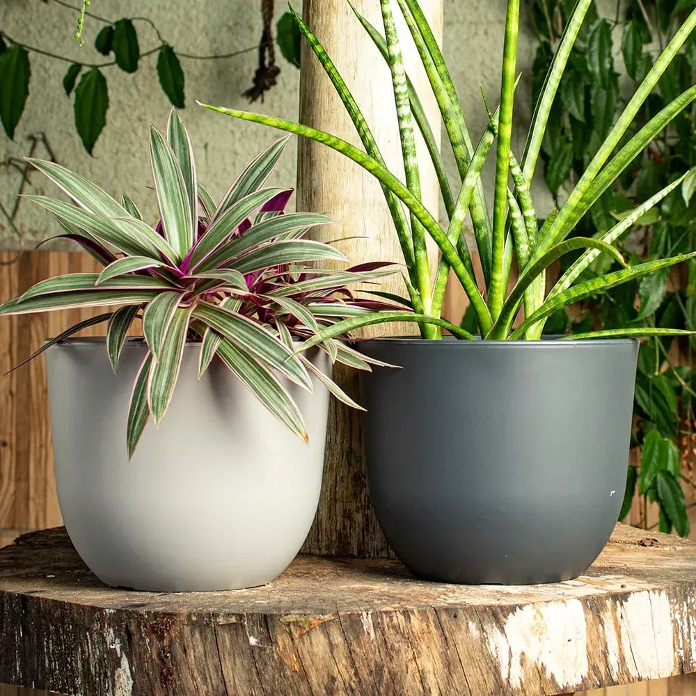 Vaso Concept Redondo Japi Aço Corten — foto 3