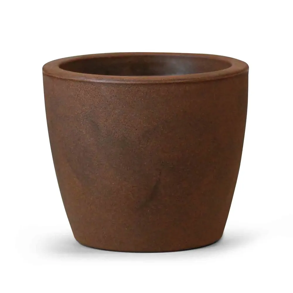 Vaso de Mesa Classic Fosco Redondo Nutriplan Ferrugem