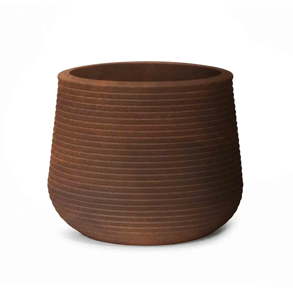 Vaso de Mesa Riscatto Redondo Nutriplan Ferrugem