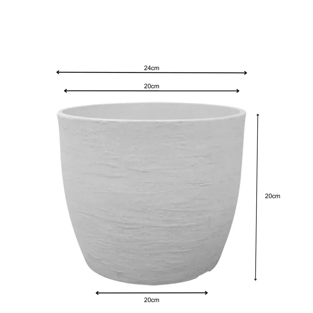 Vaso Europa Redondo Japi Cimento — foto 4