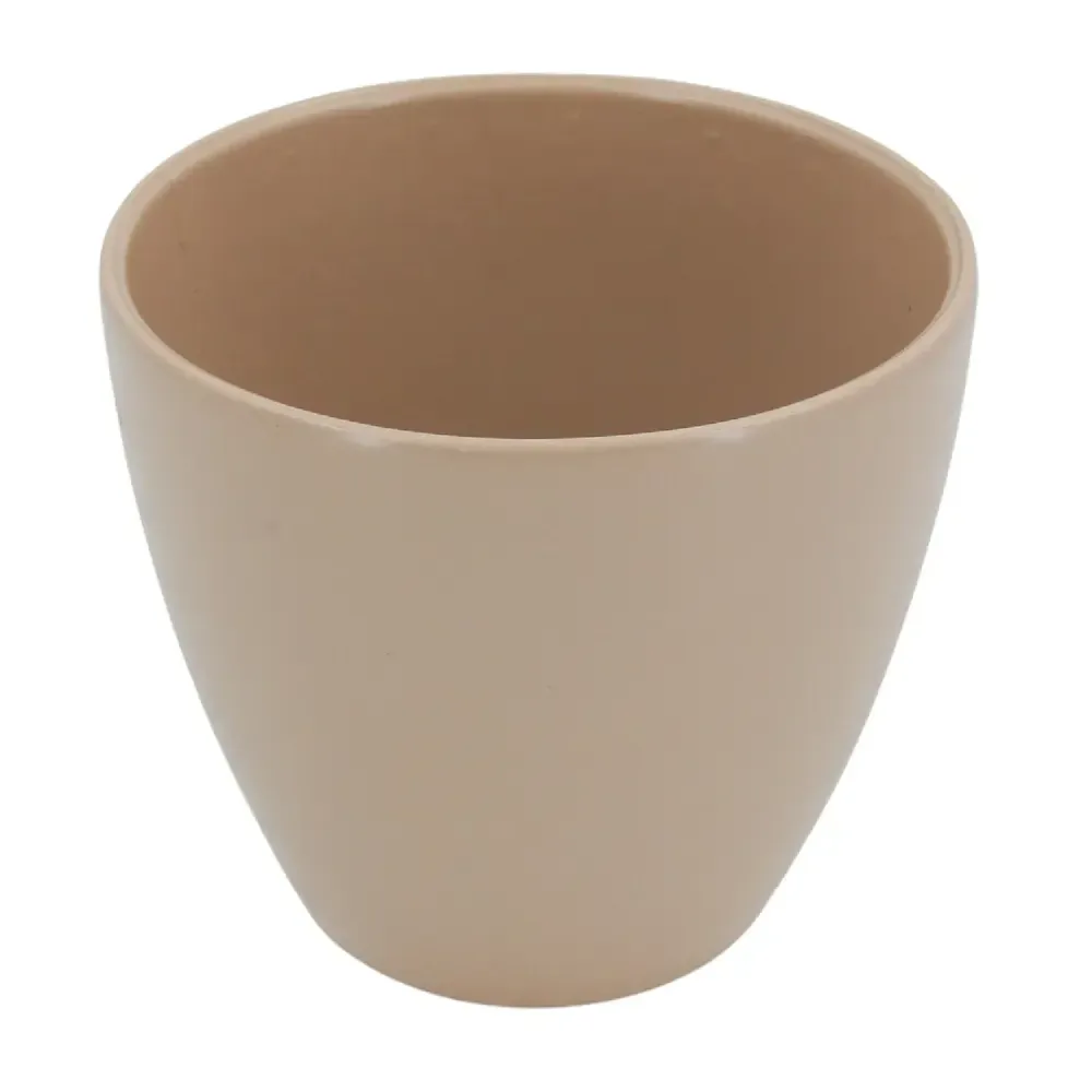 Vaso Genoa Cerâmica Ts Brasil Taupe