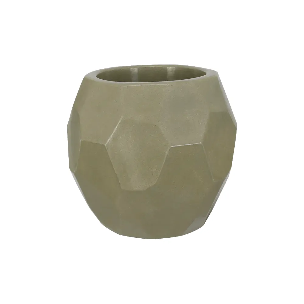 Vaso Geo Mini 16 x 23cm Antique Camurça Vasart