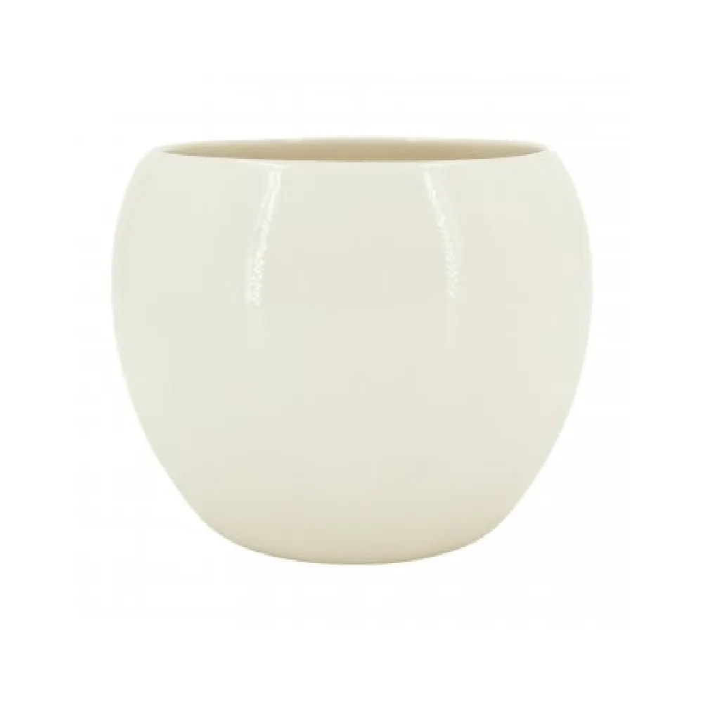 Vaso Lorance Cerâmica Ts Brasil Branco — foto 2