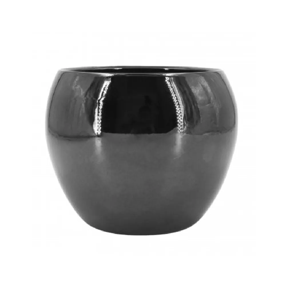 Vaso Lorance Cerâmica Ts Brasil Chumbo
