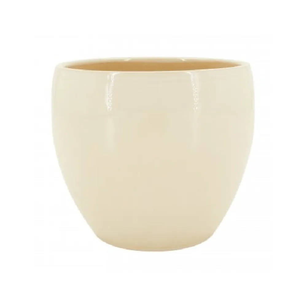 Vaso Lorance Cerâmica Ts Brasil Marfim