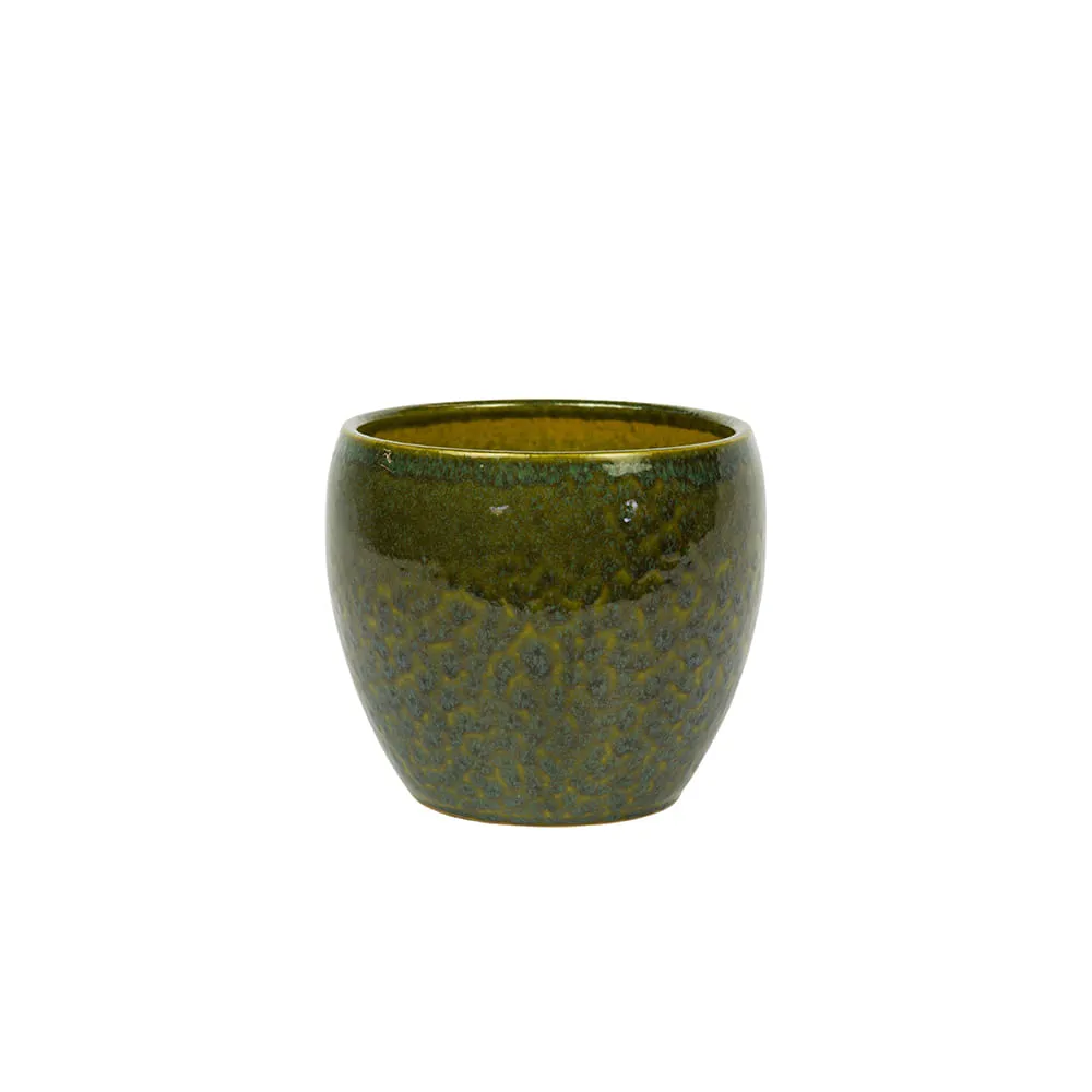 Vaso Lorance Cerâmica Ts Brasil Musgo