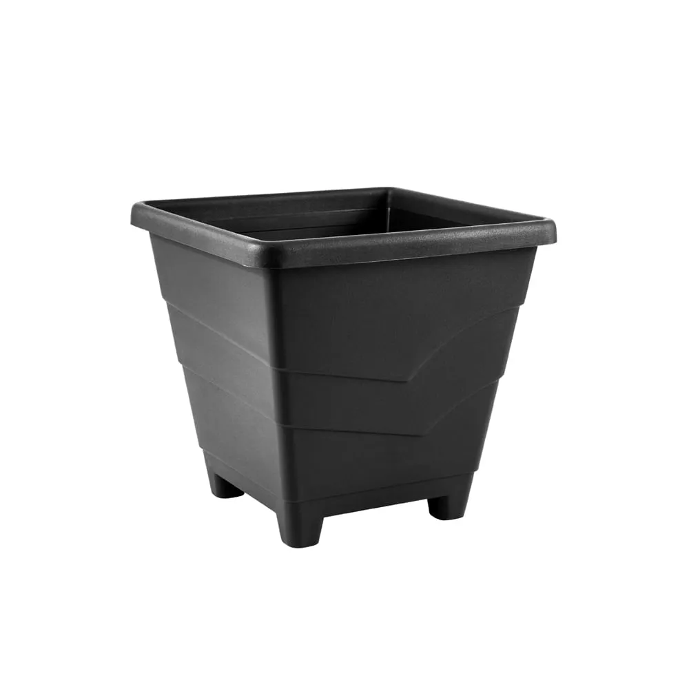Vaso para Plantas Milão Desli Preto