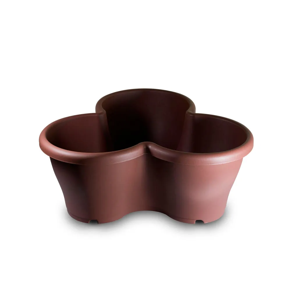 Vaso para Plantas Treviso Tabaco FG Import