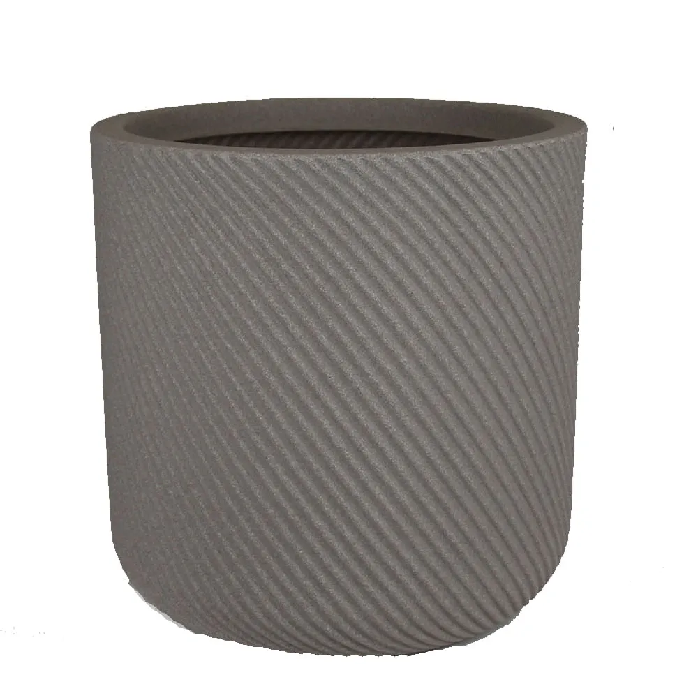 Vaso Vite Cilindro Vogue Calcário