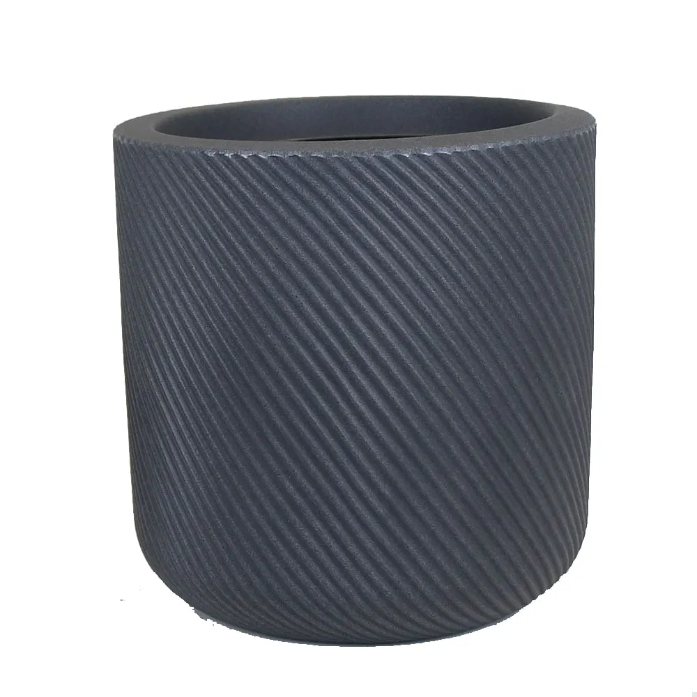Vaso para Plantas Vite Cilindro Chumbo