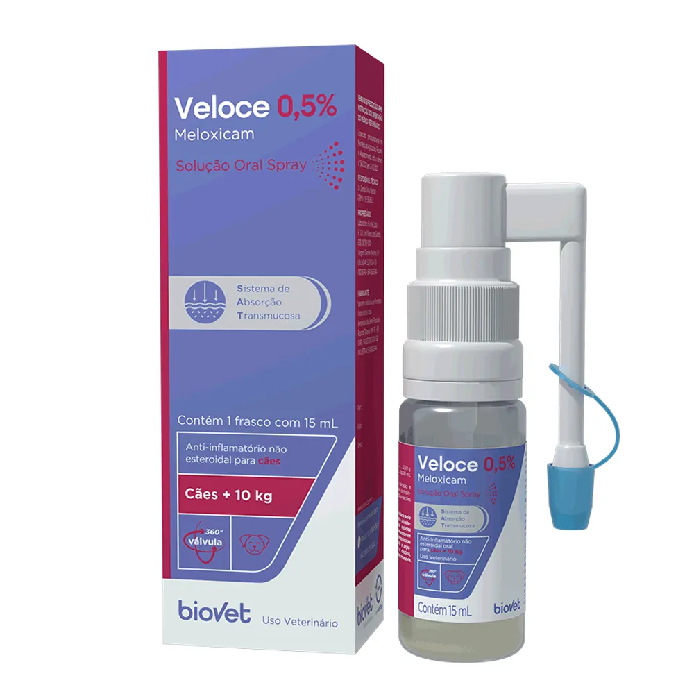 Veloce 0,5% Solução Oral Spray