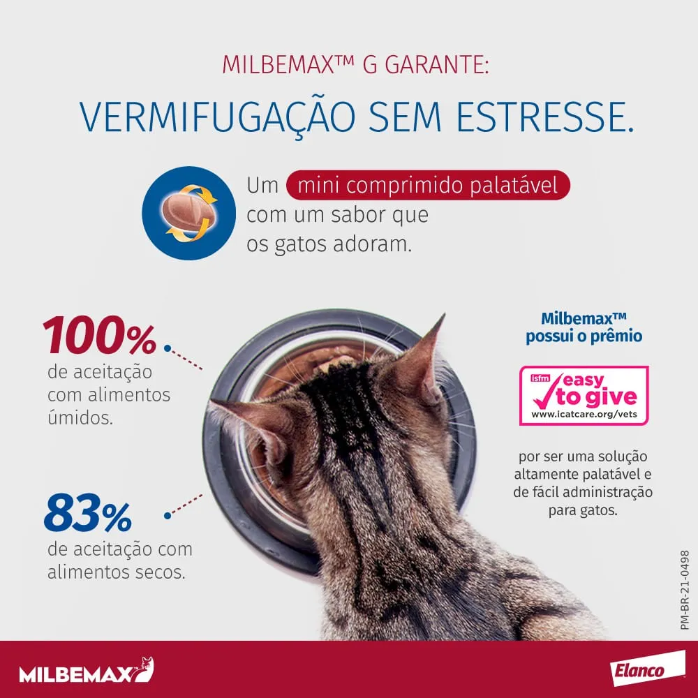 Vermífugo Milbemax G Gatos 0,5 a 2kg — foto 4