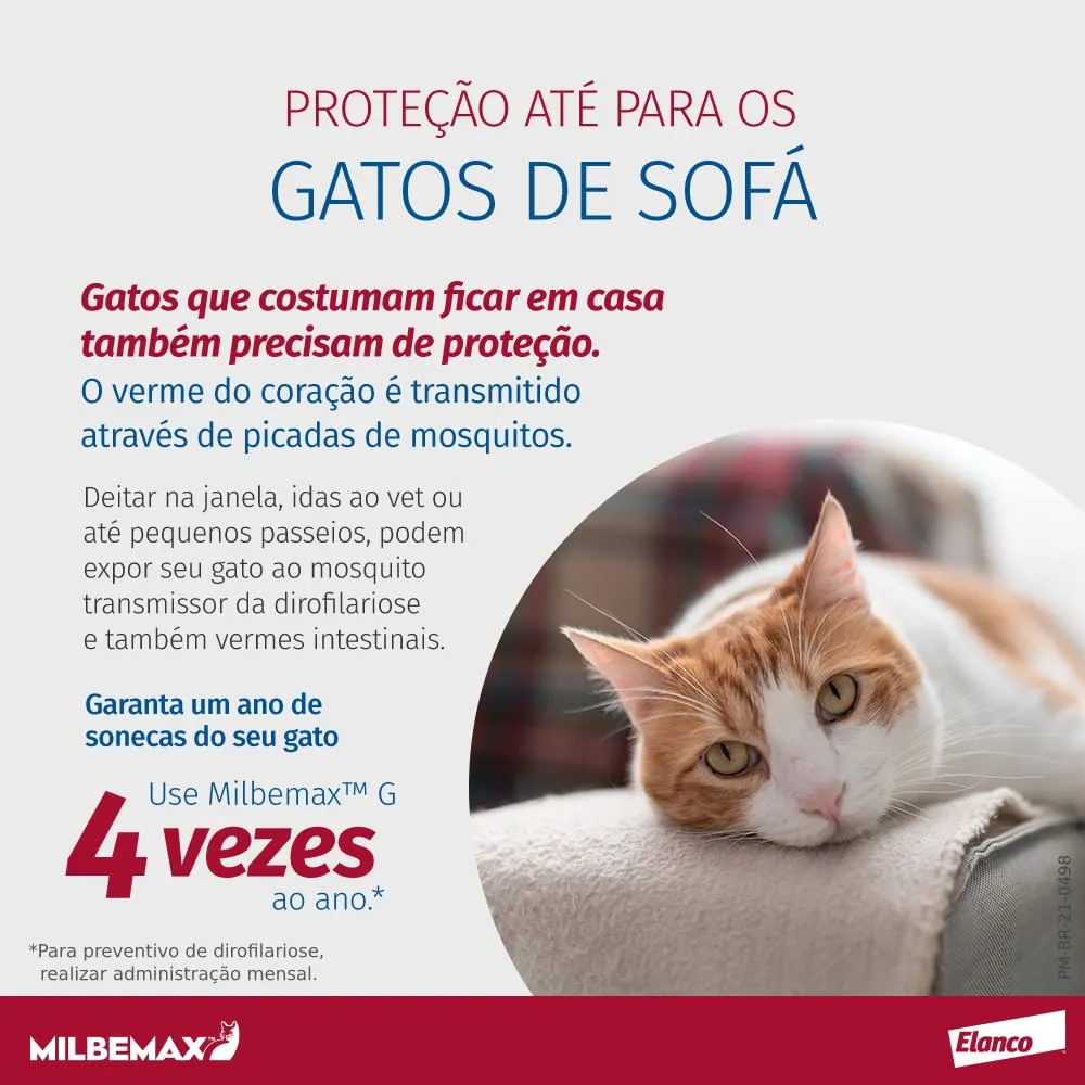 Vermífugo Milbemax G Gatos 0,5 a 2kg — foto 6