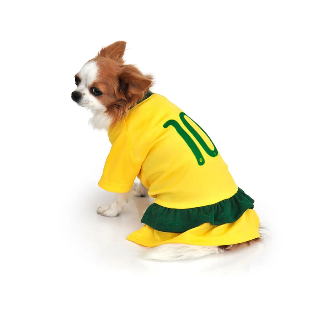 Vestido Brasil Cães Bichinho Chic — foto 2