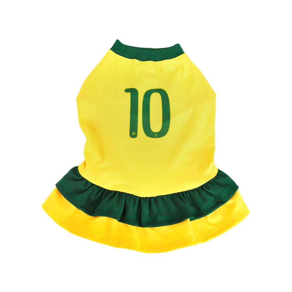 Vestido Brasil Cães Bichinho Chic — foto 3