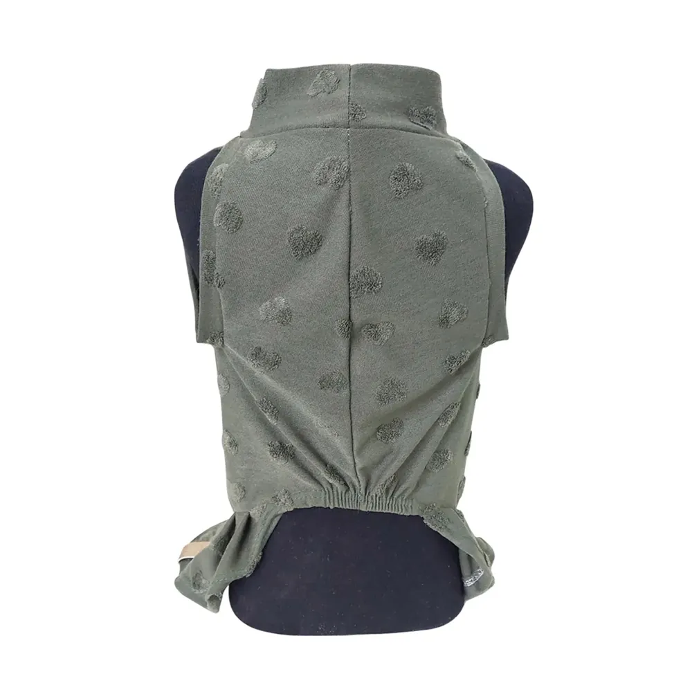 Vestido Coração Verde Fábrica Pet — foto 2