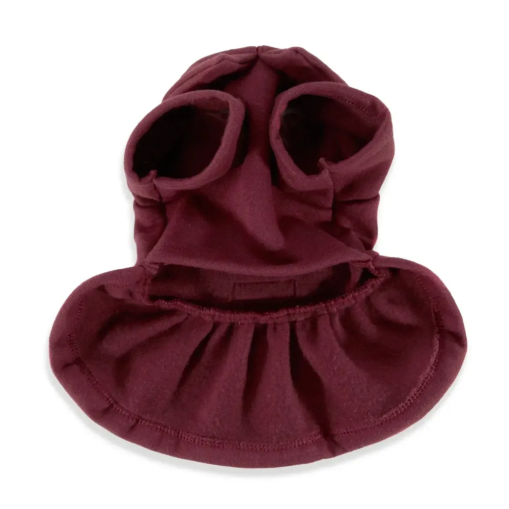 Vestido de Moletom Bichinho Chic Vinho — foto 2