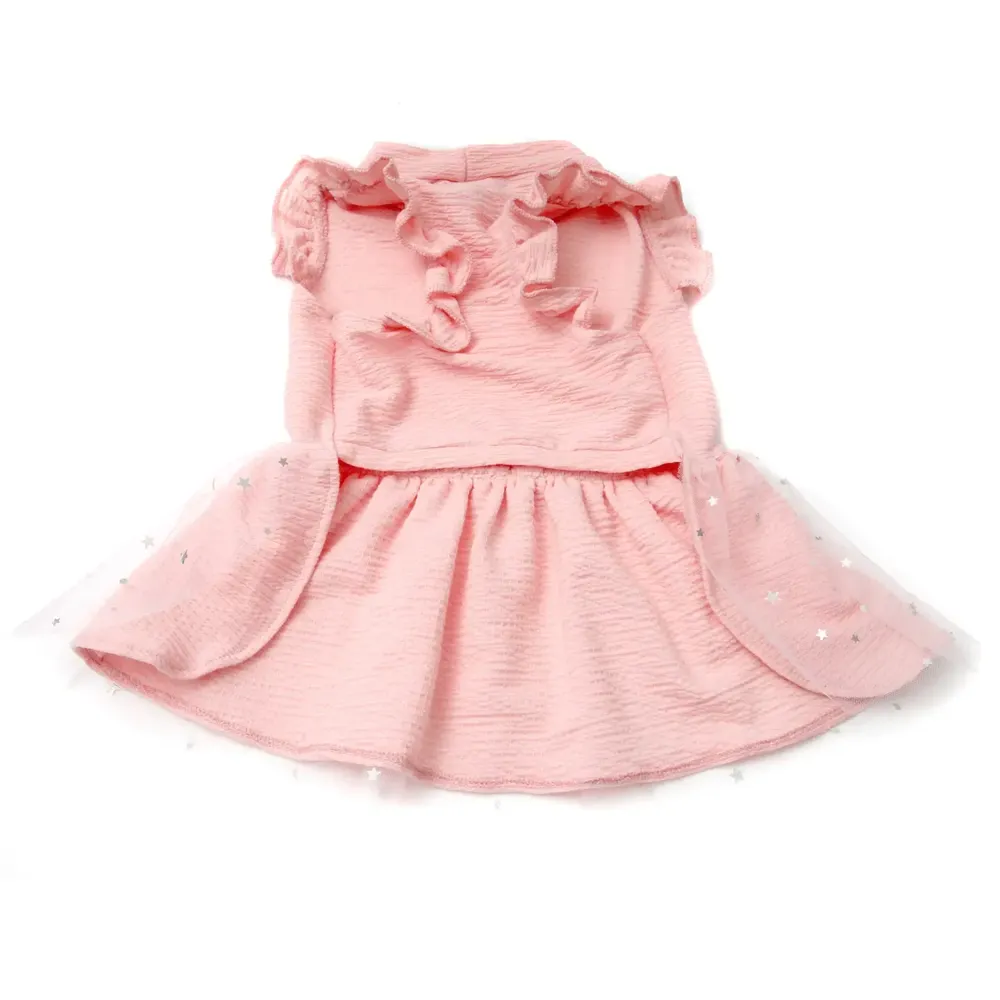 Vestido Fadinha Bichinho Chic Rosa — foto 3