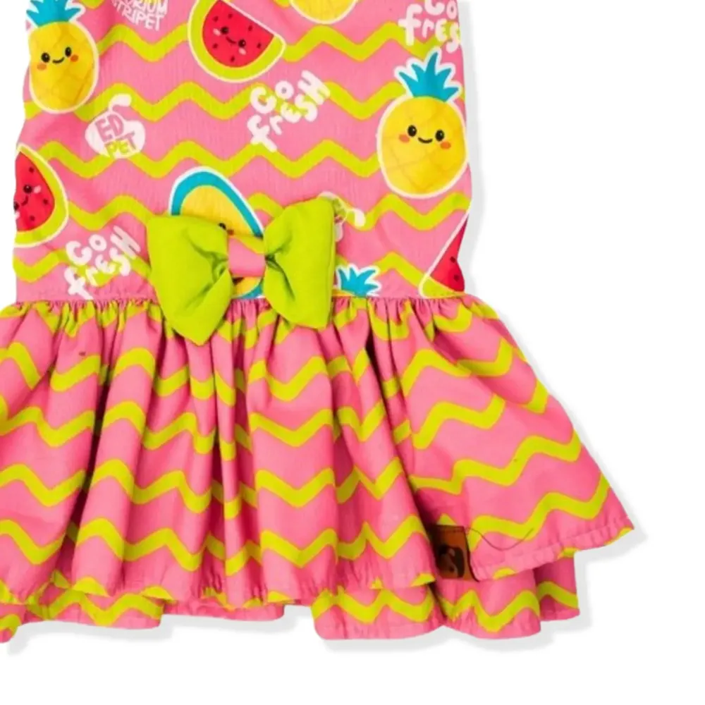 Vestido Fruits Emporium Distripet Rosa — foto 3