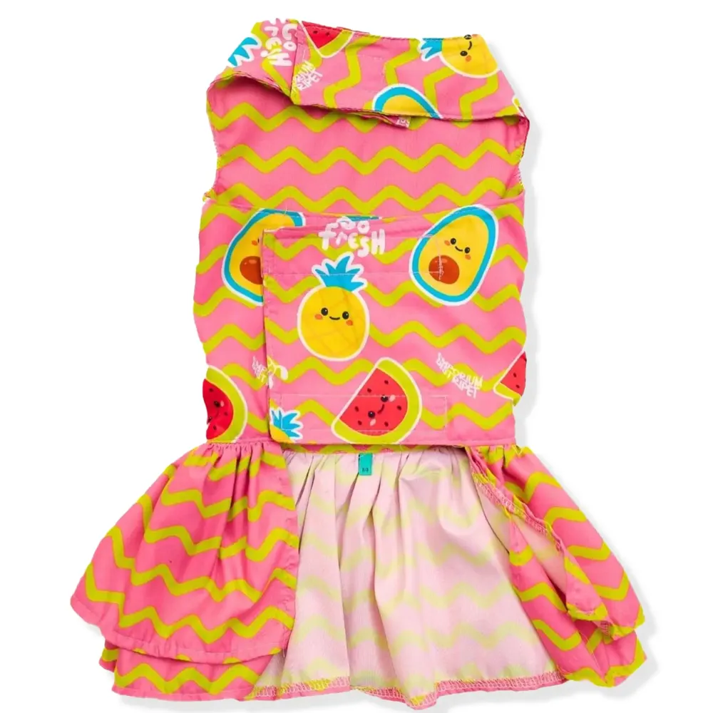 Vestido Fruits Emporium Distripet Rosa — foto 5