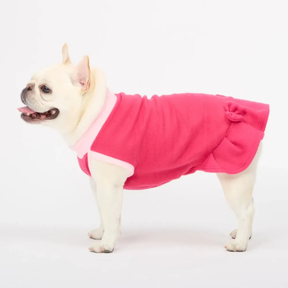 Vestido Soft para Cães e Gatos Fábrica Pet Rosa — foto 2