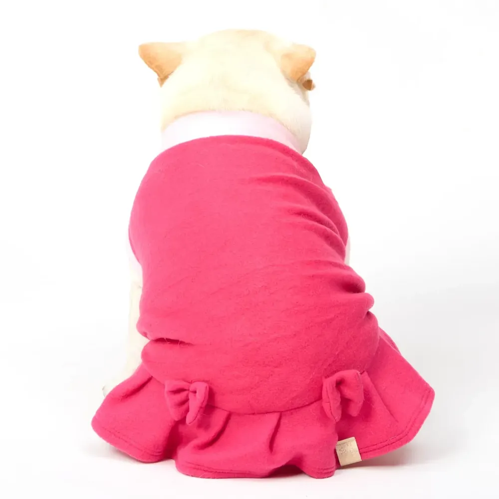 Vestido Soft para Cães e Gatos Fábrica Pet Rosa — foto 4