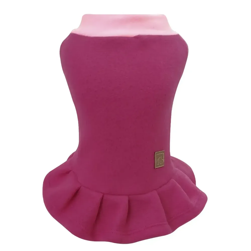 Vestido Soft para Cães e Gatos Fábrica Pet Rosa — foto 5