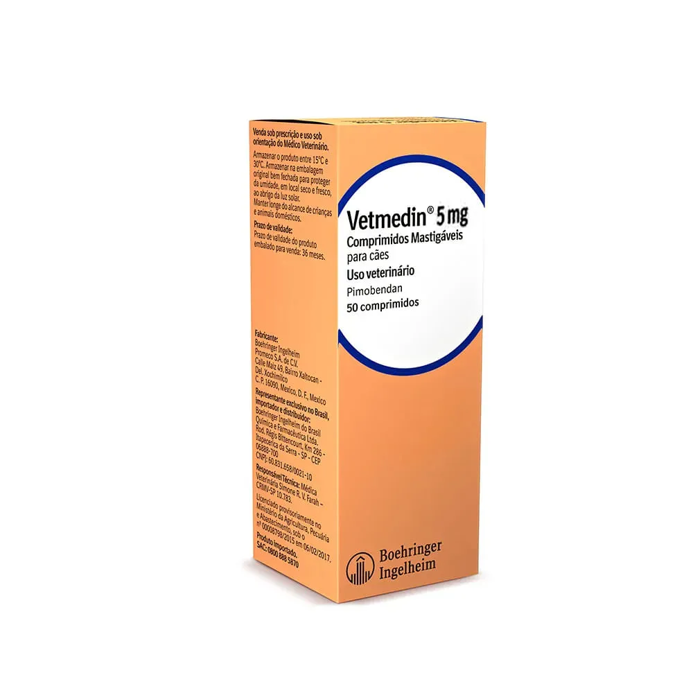 Vetmedin Boehringer Ingelheim 50 comprimidos — foto 2